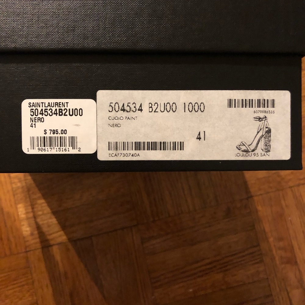 Saint Laurent Loulou 95 sandal - fits like 10 - Picture 3 of 8